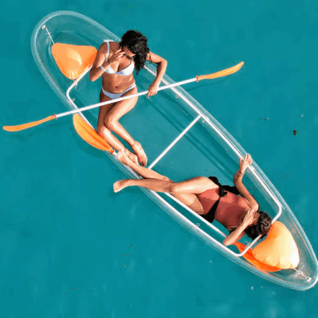 Kayak Crystal Daytime 1hr15