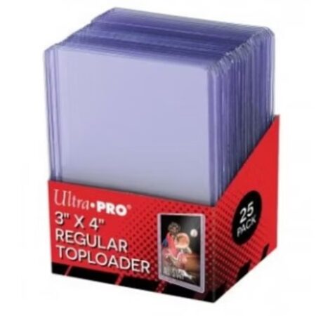 Ultra Pro - 3" x 4" Clear Regular Toploader (25 pieces)