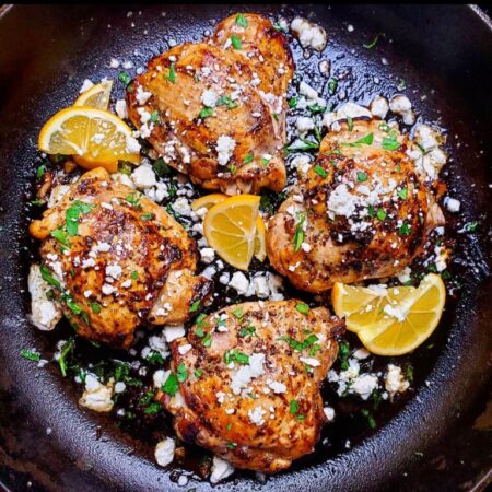 Chicken Thigh Fillets Greek